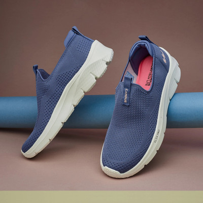 CAMPUS KURSTIN Women's Casual Shoes | Memory Insole with PilloFoam Comfort | Slip-On Walking Shoes For Women(Blue , 4) - Image 3