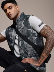 The Roadster Life Co. Camouflage Padded Jacket