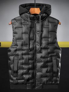 StyleCast x Revolte Hooded Gilet Casual Jacket