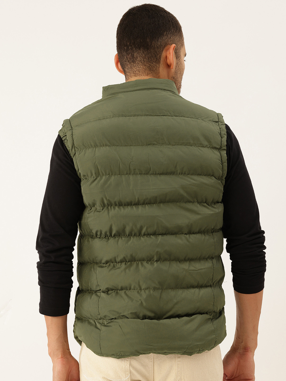 StyleCast x Revolte Men Hooded Gilet Puffer Jacket - Image 4