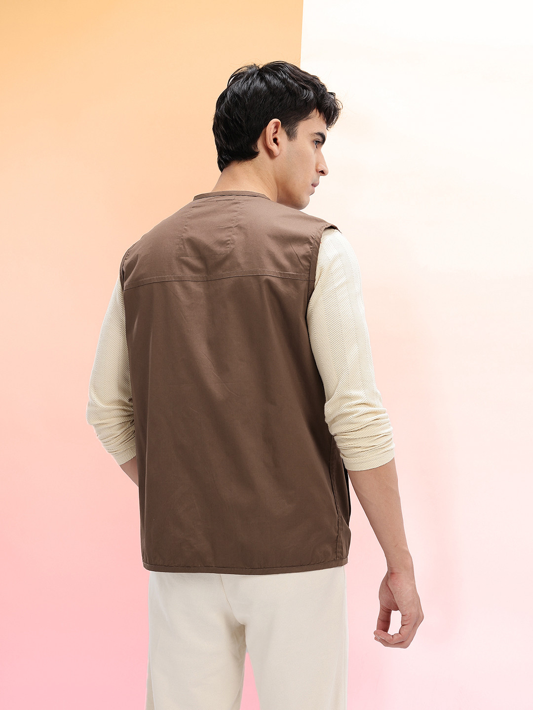 HRX by Hrithik Roshan Pure Cotton Utility Lifestyle Jacket - Image 5