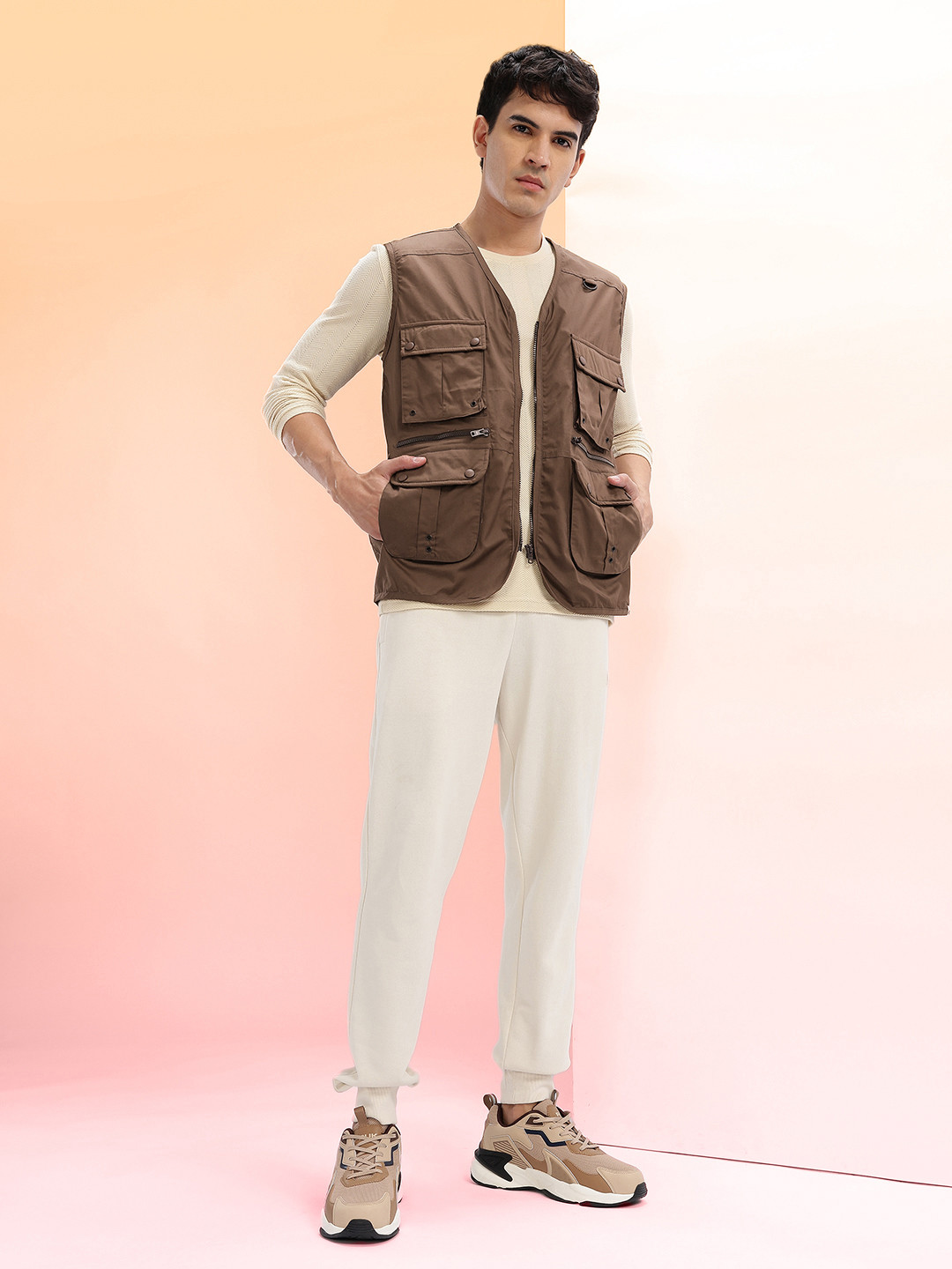 HRX by Hrithik Roshan Pure Cotton Utility Lifestyle Jacket - Image 6