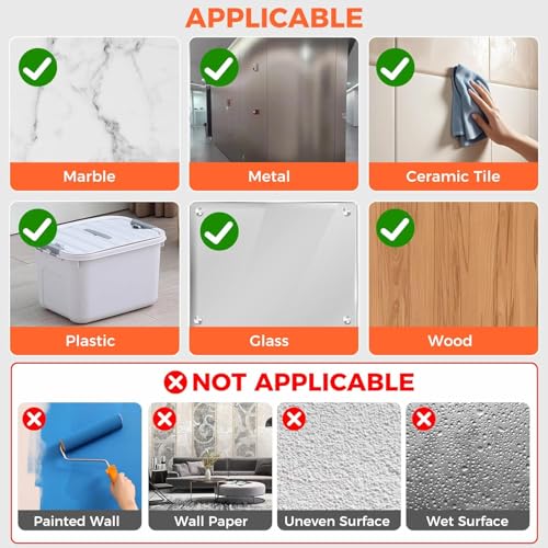 Multipurpose Double Sided Tape Heavy Duty - Adhesive Silicone Tape, Heat Resistant, Multi-Functional, Removable, Washable, Reusable Anti-Slip Gel Nano Grip Tape- 3 Meter - Image 3