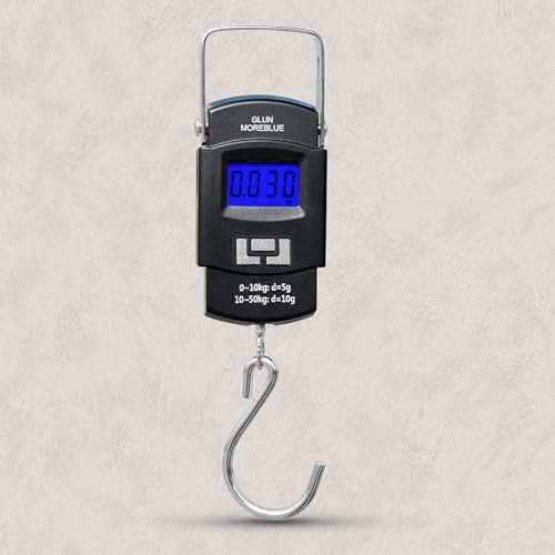 GLUN® Electronic Portable Digital LED Screen Luggage Weighing Scale, 50 kg/110 Lb For Multi-Purpose Use. - Image 7