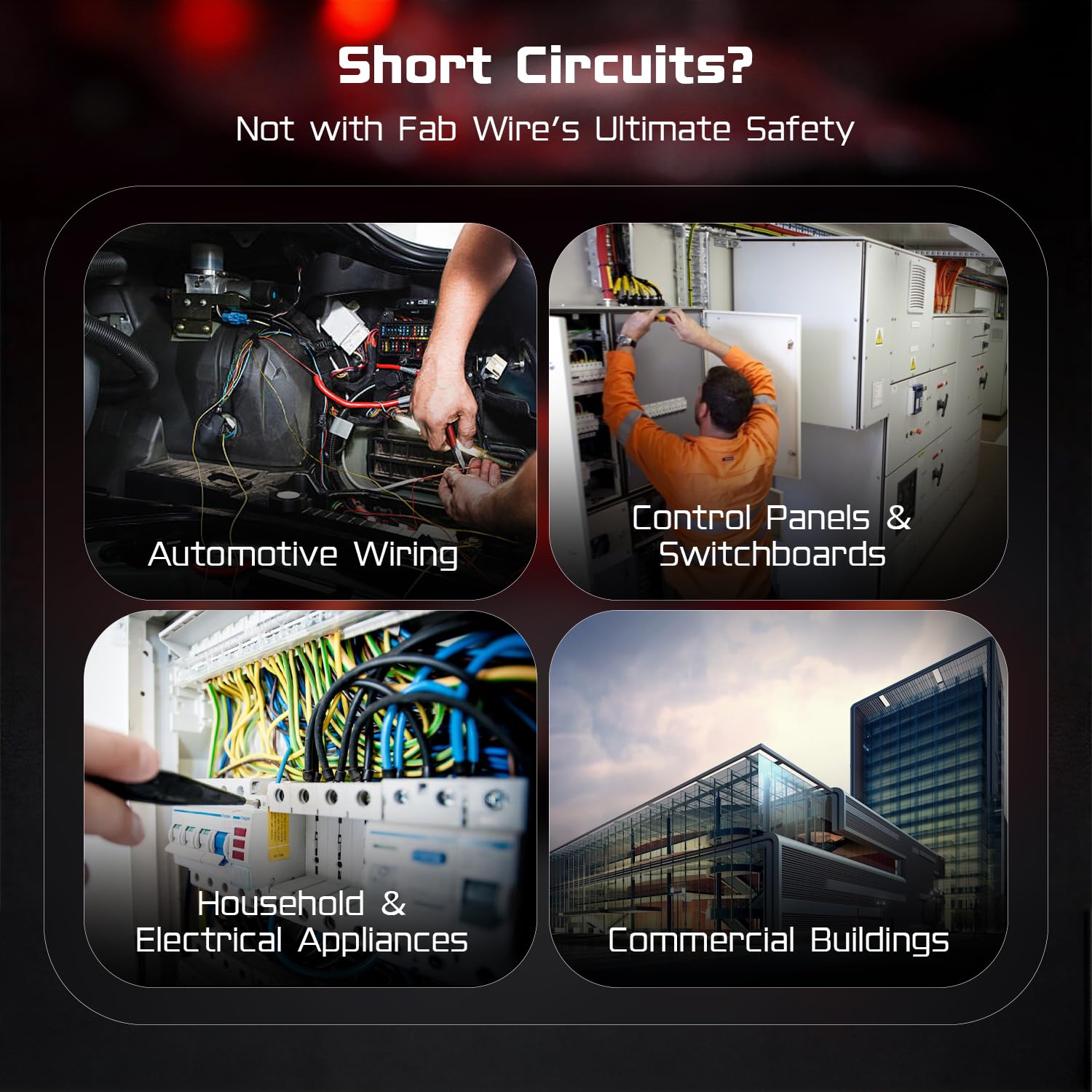 FAB P.V.C. INSULATED WIRES & CABLES | 1.0mm | 90m | FR PVC Insulated CCA Copper Wire | Single Core Multi-Strand House Wiring Cable | Gauge (10 No.) | Black - Image 5