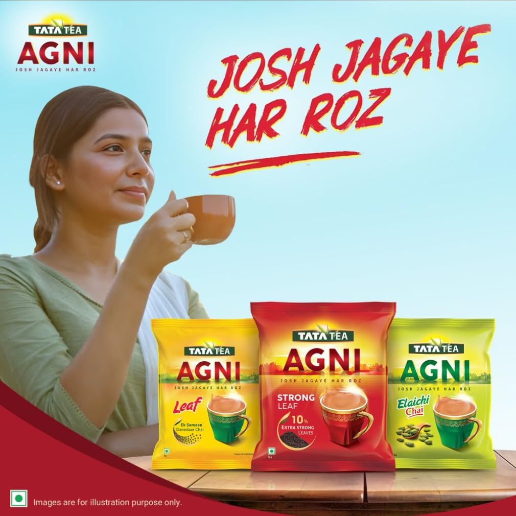 Tata Tea Agni 1kg, Strong Chai With 10% Extra Strong Leaves, Black Tea - Image 6