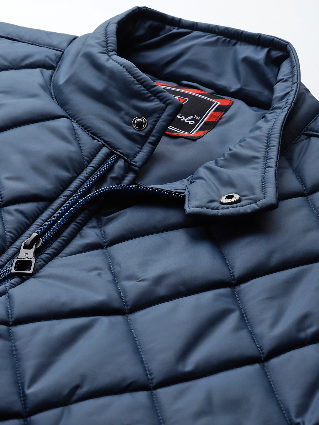 Pierre Carlo Men Quilted Jacket - Image 2
