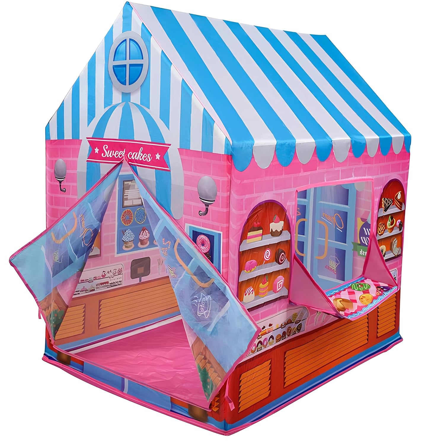 Lalakiya'S Colorfull and Extremely Light Weight Indoor and Outdoor Kids Play Tent House for 10 Year Old Girls and Boys Childrens (Candy House) - Image 2