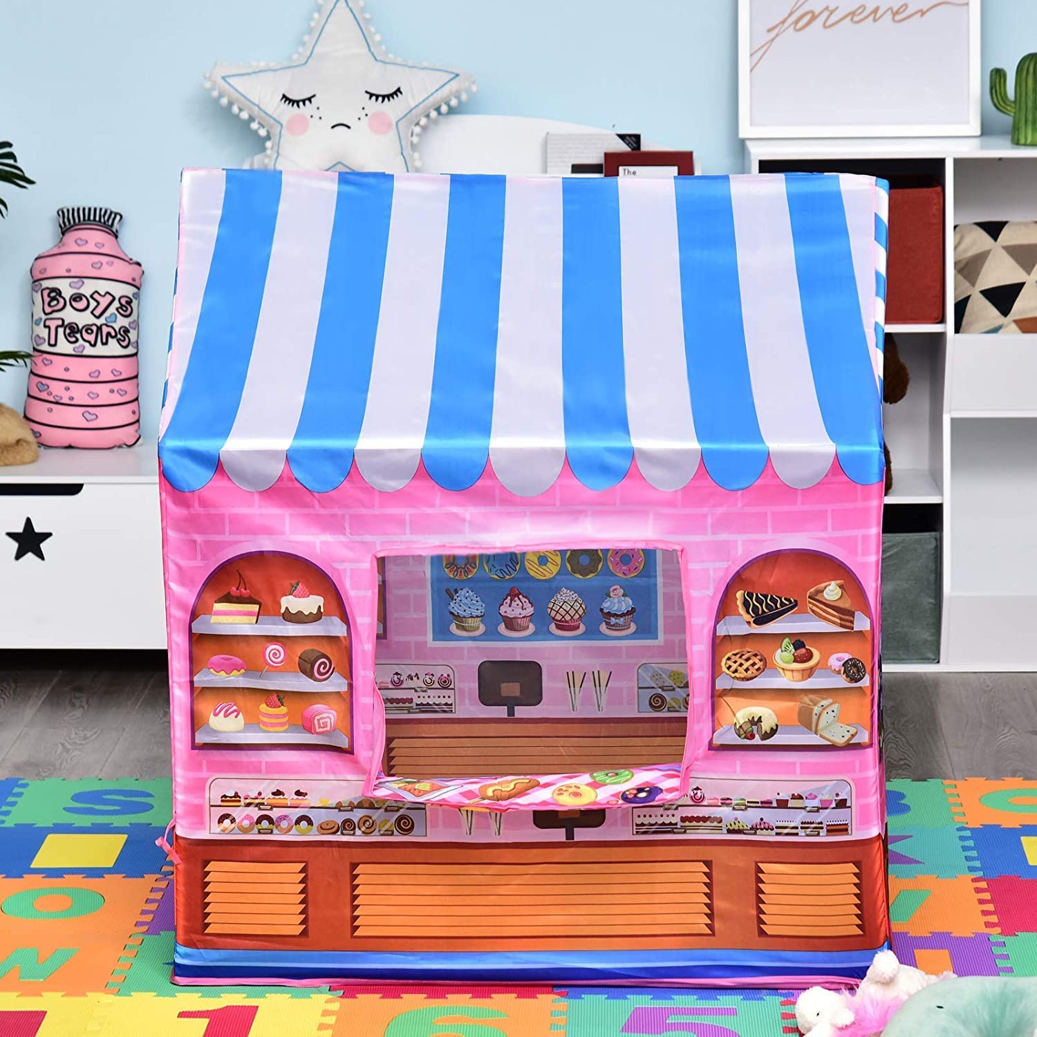 Lalakiya'S Colorfull and Extremely Light Weight Indoor and Outdoor Kids Play Tent House for 10 Year Old Girls and Boys Childrens (Candy House) - Image 3