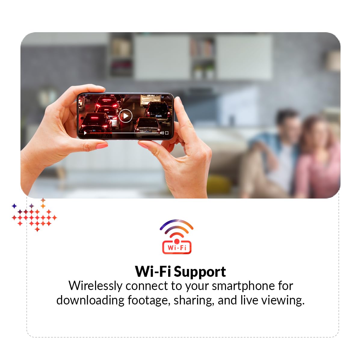 CP PLUS CarKam Car Dashcam with 1080p Full Hd Resolution | Wide View Angle | Supports G Sensor | Supports Night Vision| Suitable for Large Cars & SUVs | CP-AD-H2B-W - Image 8