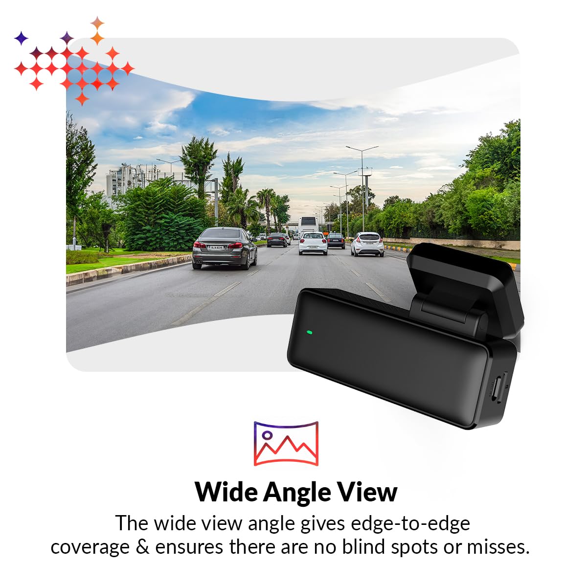 CP PLUS CarKam Car Dashcam with 1080p Full Hd Resolution | Wide View Angle | Supports G Sensor | Supports Night Vision| Suitable for Large Cars & SUVs | CP-AD-H2B-W - Image 9