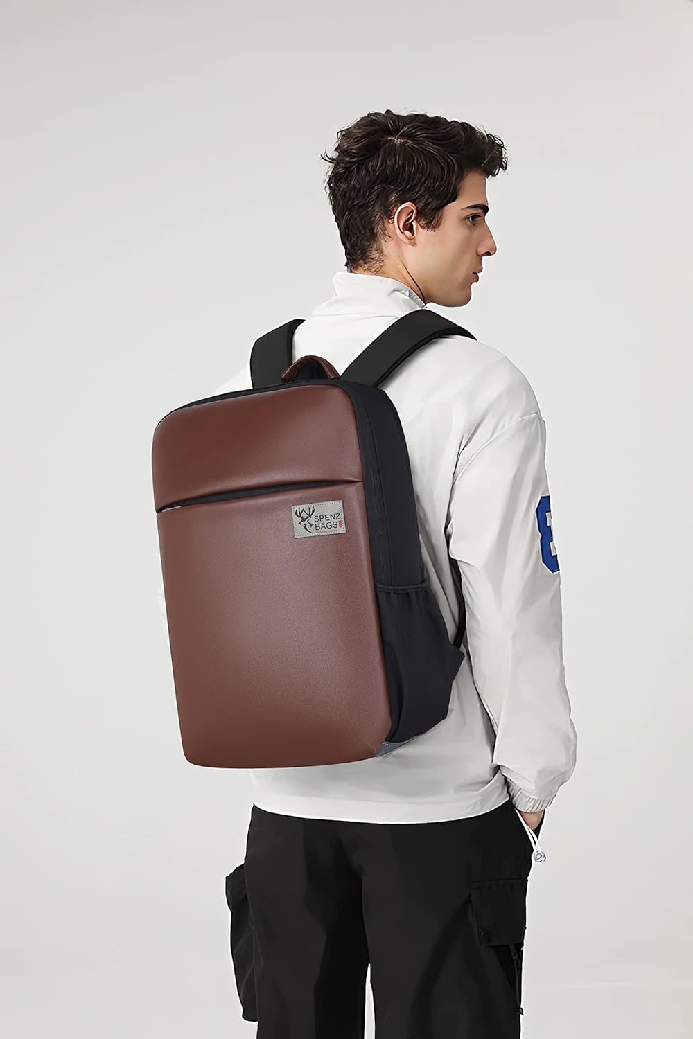 Travel Laptop Backpack for Women's & Men|Carry On Bag, College & School Students Bookbag With Raincover (Medium Size) - Image 3