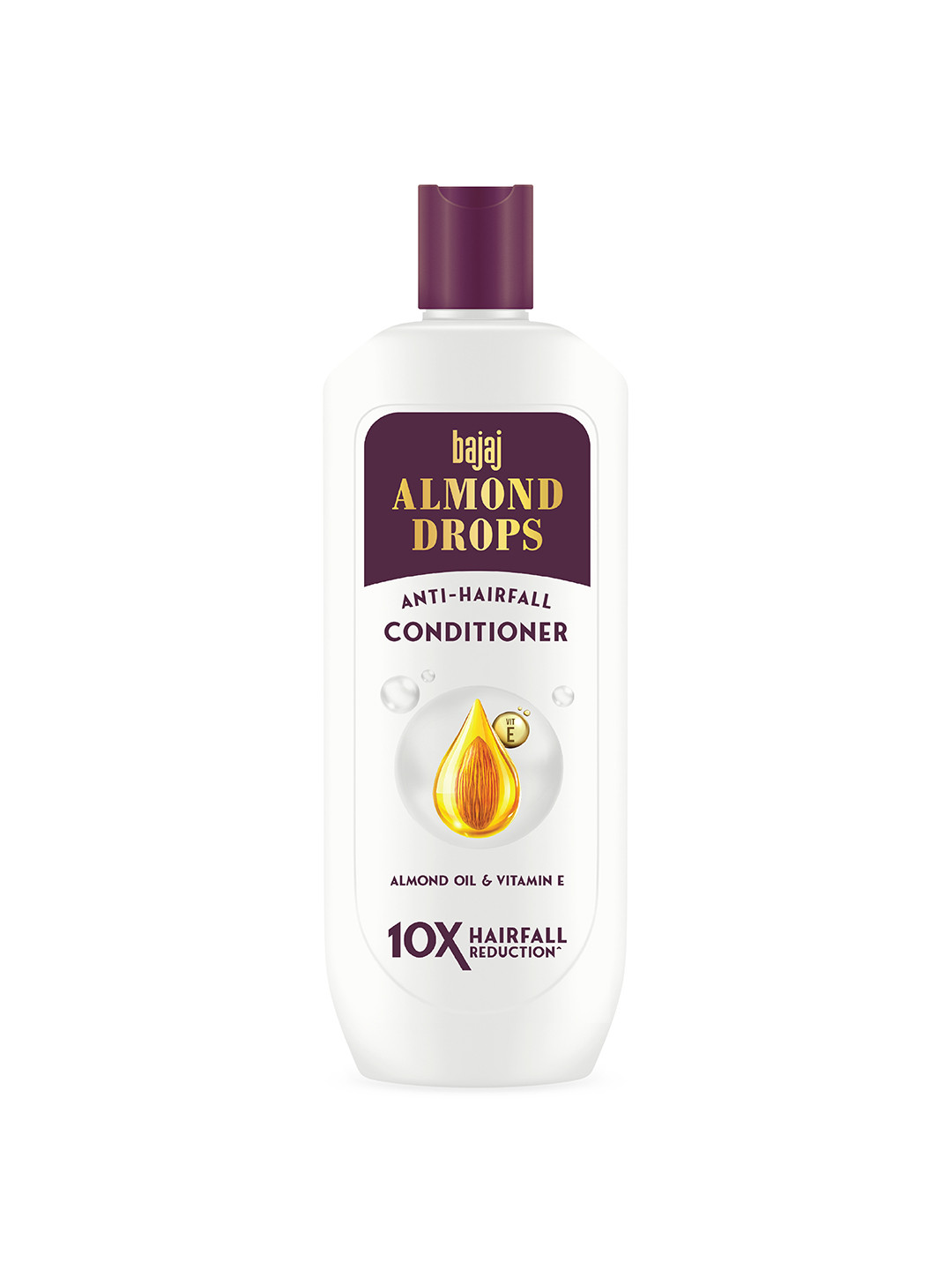 BAJAJ CONSUMER CARE Almond Drops Anti-Hairfall Combo - Shampoo 340ml & Conditioner 175ml - Image 4