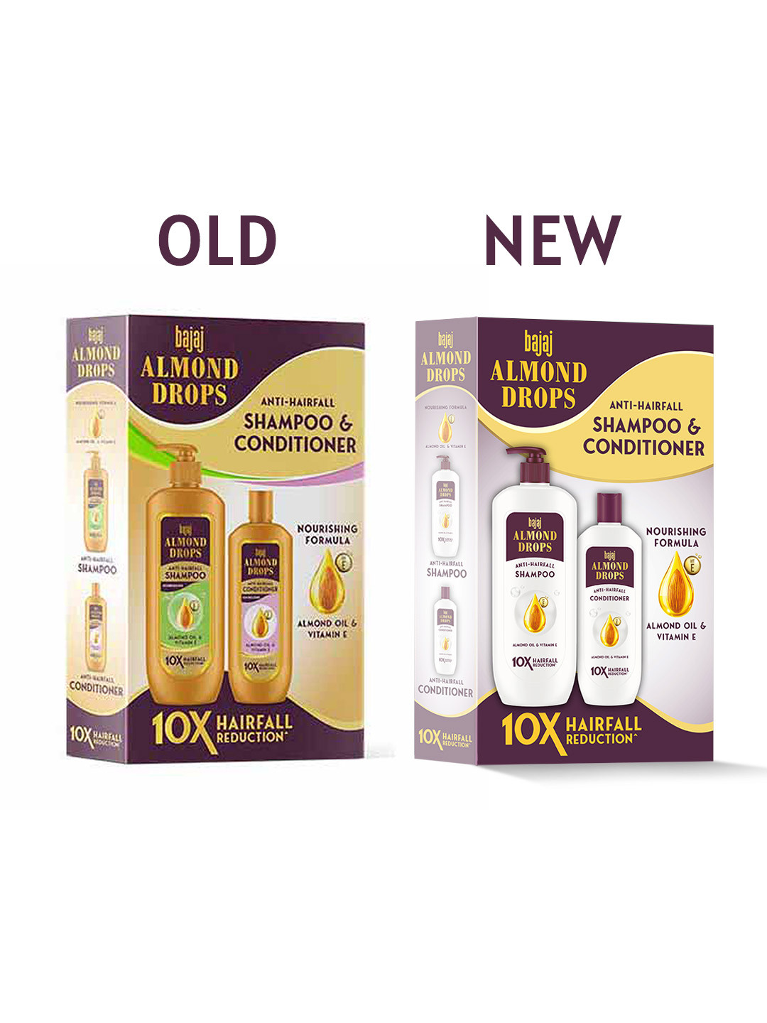 BAJAJ CONSUMER CARE Almond Drops Anti-Hairfall Combo - Shampoo 340ml & Conditioner 175ml - Image 8