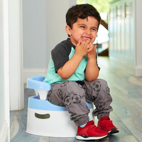 Baby Potty Training Seat, Floor Potty Trainer, Detachable Potty Bowl, Suitable for Boy/Girl Pink - Image 3