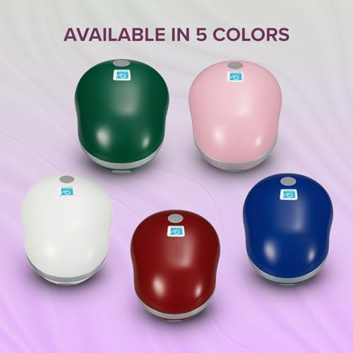 Q Devices Electric Scalp Massager – Handheld & Rechargeable Head Scratcher with 3 Speed Modes | Massage for Hair Growth, Stress Relief & Relaxation |1 Year Replacement Warranty. (White) - Image 6