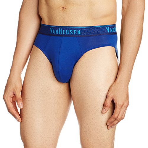 Van Heusen Men Colour Fresh Briefs - 100% Pima Cotton - Pack of 1 - Ultra Soft, Solid