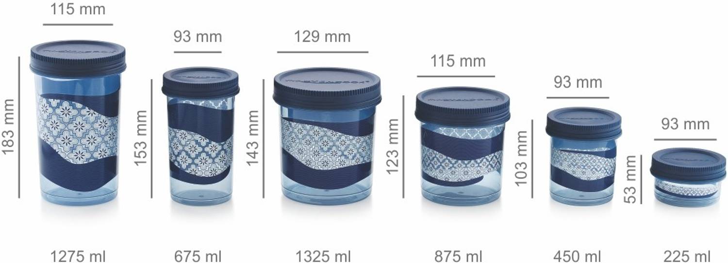 MASTER COOK MASTER COOK Polypropylene Grocery Container - 9650 ml - Image 3