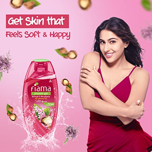 Fiama Body Wash Shower Gel Patchouli & Macadamia, 250ml, Body Wash for Women & Men with Skin Conditioners For Soft, Glowing Skin, Suitable for All Skin Types - Image 6