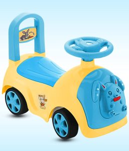 Miss & Chief Miss & Chief Baby Bunny Rideon Car with Music, for kids 8months+, upto 20kg Rideons & Wagons Battery Operated Ride On