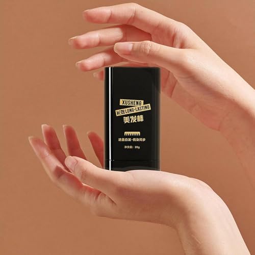 Waterproof Hair Color Comb Stick for Instant Gray Coverage – Black Root Touch-Up for Men & Women, Sweat-Proof Formula, Natural-Looking Finish, Easy Comb Applicator, Gray Hair Concealer - Image 3