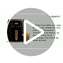 AviQ Air Fryer AF04, uses upto 85% less oil, 1400W, 4.5 Litre, with Omni-Directional Turbine Cycle Air Flow using Uniform Motor Drive Technology, Two Tone body (Black & Gold) - Image 2