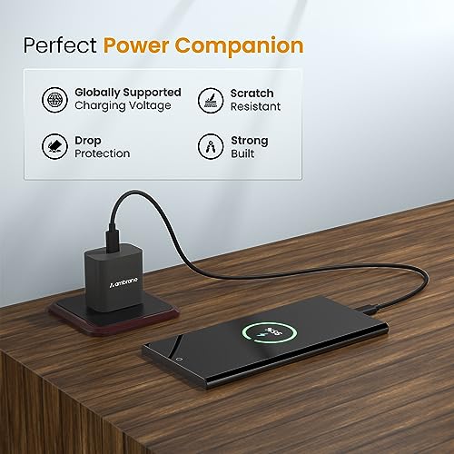 Ambrane 20W Type C Mobile Charger Adapter, Fast Charging for Android, iPhone 16/15/14/13/12/11/X (Pro,/Plus/Max Series), Samsung, Google Pixel & Oppo,Vivo Other Type C Enabled Devices, (M20,Black) - Image 6