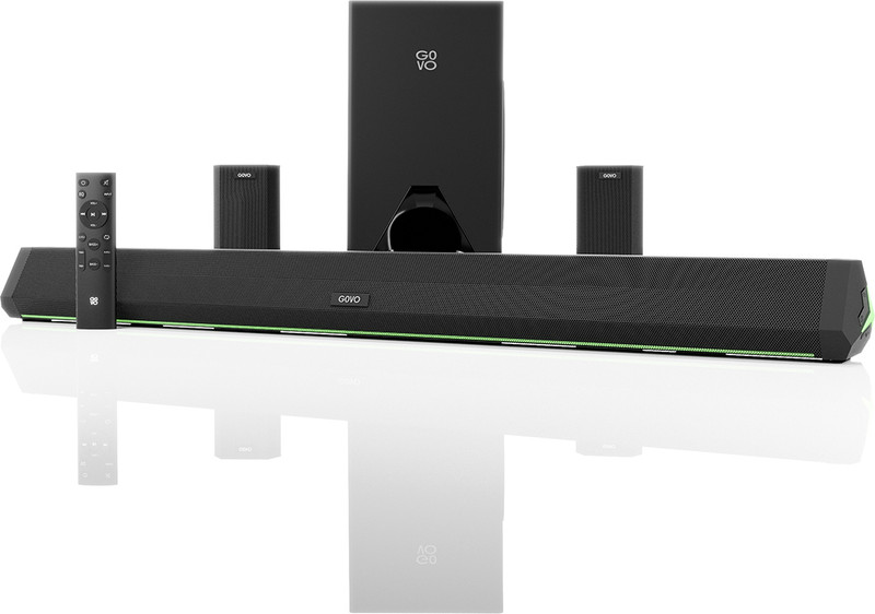 GOVO GOSURROUND 950 500 W Bluetooth Soundbar(Platinum Black, 5.1 Channel)