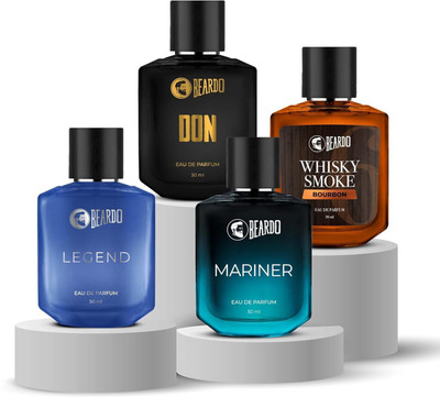 BEARDO Don, Mariner, Legend & Whisky Smoke Bourbon Perfume EDP | Long Lasting -Set of 4 Perfume - 200 ml(For Men) - Image 2