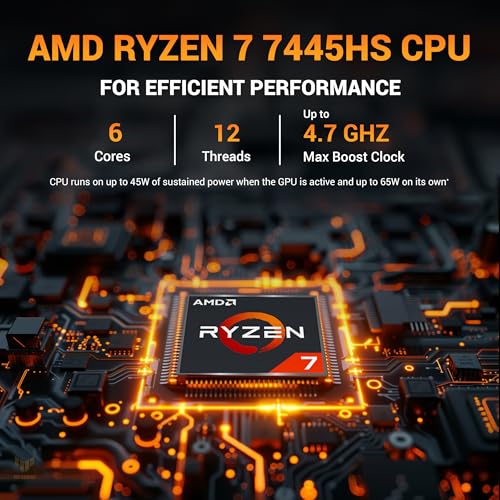 ASUS TUF A15 (2025), AMD Ryzen 7 7445HS, Gaming Laptop(RTX 3050,75W TGP,16GB DDR5(Upgradeable Upto 64GB )512GB SSD,FHD,15.6",144Hz,RGB Keyboard,48Whrs,Windows 11,Graphite Black,2.3 Kg) FA506NCG-HN199W - Image 6