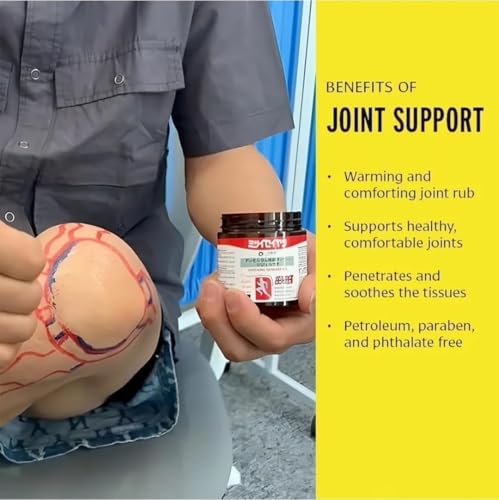 Japanese Formula Soothing Massage Gel for Joint & Muscle Pain Relief – Arnica, Mugwort, Hyaluronic Acid – Back, Neck, Knee & Leg Massage Balm – 100% Herbal Fast Absorption Formula (PACK OF 2) - Image 3