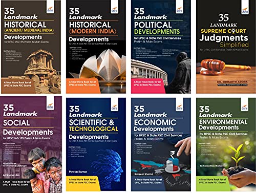 280 Landmark Historical, Political, Social, Economic, Environmental & Scientific Developments for UPSC & State PSC Civil Services Prelim & Main Exams