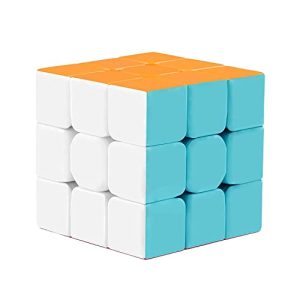Kids Mandi 3x3 Stickerless Magic Cube Puzzle | Speed Cube, Brainteaser | Stressbuster, Anti-Anxiety, Fidget Game for Kids and Adults