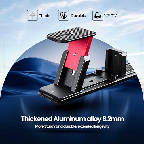Aiwaft ALWT12XS 12.9" All-Metal Teleprompter with Bluetooth Remote & App Control | Compatible with iOS/Android App On iPad, Smartphone & DSLR | Foldable with Carry Case for Video Shooting - Image 6