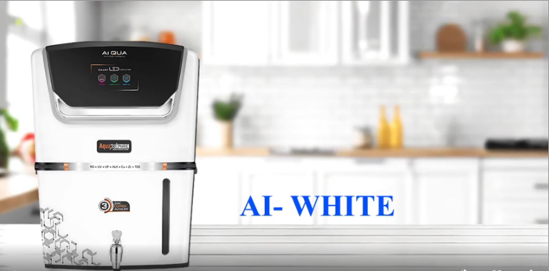 Aqua RO Mclord Premium Series with R.O+UV+Copper with Zinc+Taste and Tds controller system. 12 liter Storage Tank suitable for Home and Office. (AI AQUA White) - Image 2