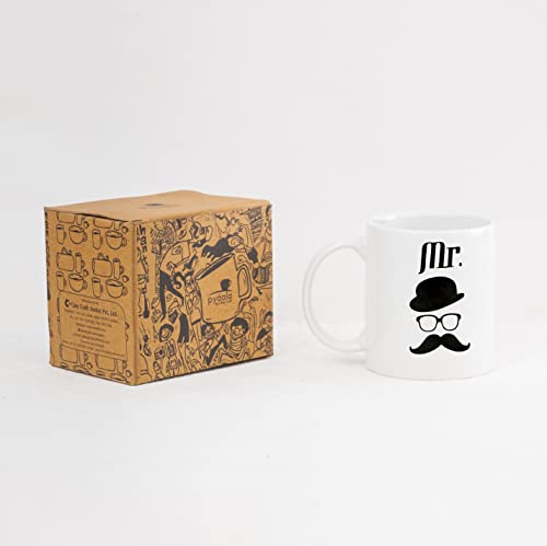 Clay Craft CC MM1 Swiss REZ15 Microwave Safe Coffee Mug for Gift to Couples Wife Husband Boyfriend Girfriend 300ml, Mr - Image 6