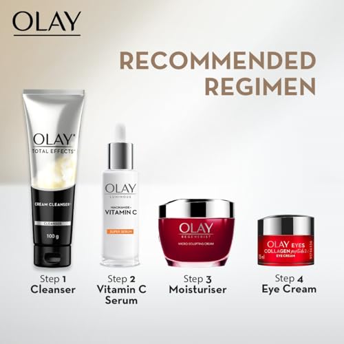 Olay Total Effects Cleanser,With Salicylic Acid & Exfoliating Silica Beads,Throughly Cleanse & Exfoliate Skin For Glowing,Younger Looking Skin,Suitable For Normal,Dry,Oily & Combination Skin,100 Gm - Image 7