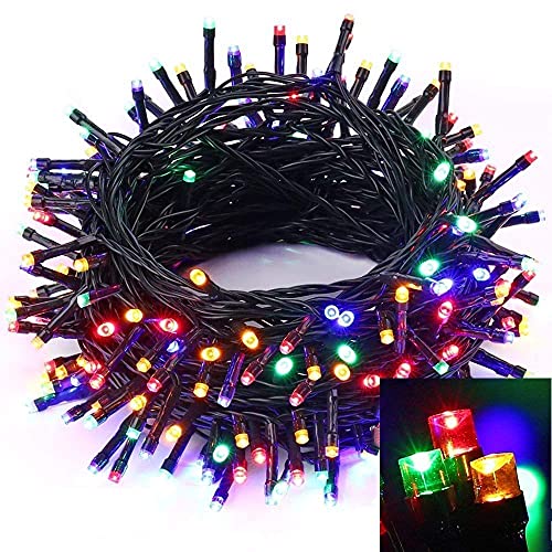 Desidiya ® Plastic 12 Meter LED Decorative String Fairy Rice Lights for Home Decoration Indoor and Outdoor Decoration Lights, Festival, Party, Garden, Wedding (Multicolor)(Pack of 1) - Image 4