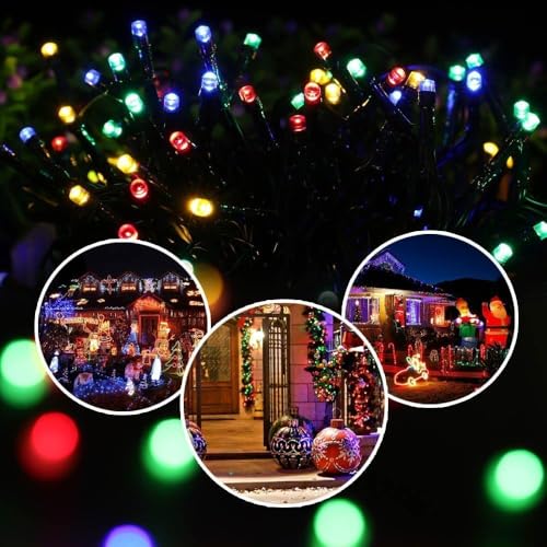 Desidiya ® Plastic 12 Meter LED Decorative String Fairy Rice Lights for Home Decoration Indoor and Outdoor Decoration Lights, Festival, Party, Garden, Wedding (Multicolor)(Pack of 1) - Image 6