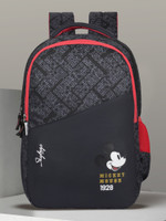SKYBAGS DISNEY MICKEY SCHOOL 01 30 L Backpack(Black) - Image 3