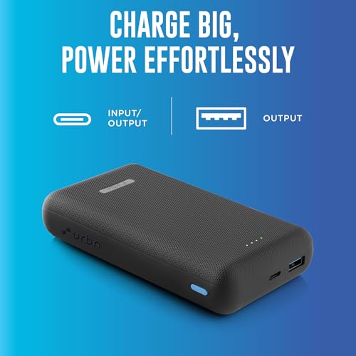 URBN 20000mAh 35W Turbo Fast Charging Power Bank | Dual Output | PD + QC Compatible | Two-Way Fast Charge | Pass-Through Charging | for MacBook Air, iPhone, Samsung, Android & More (Black) - Image 7