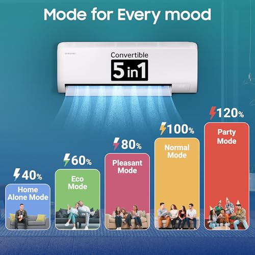 Samsung 1.5 Ton 5 Star AI Inverter Smart Split AC (WiFi, Energy Saving, Voice Control, Powerful Cooling, Copper, Digital Inverter, 4 Way swing, 5 Step Convertible, BESPOKE AI AR50F19D15HNNA) - Image 7