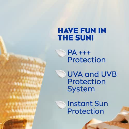 NIVEA Men & Women Sun Protect And Moisture 75Ml Spf 30 Advanced Sunscreen For Instant Protection For Normal Skin| Pa++ UVA - UVB Protection System| Water Resistant| Pack Of 1 - Image 5