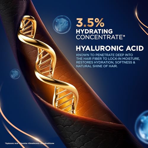 Livon Hyaluron Shampoo for Women & Men | Hydrates Dry & Dull Hair | 2x Soft & Shiny Hair | No Parabens | 340ml - Image 3