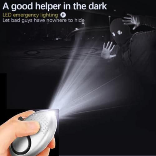 Devil Will Cry Defence Emergency Alarm in Keychain for Women Safety | Security Personal Protection Devices for Women, Girls, Kids & Elderly | SOS Alarm - Image 6