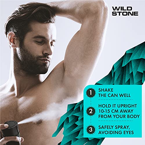 Wild Stone Edge Deodorants Body Spray for Men, Pack of 2 (150ml each) - Image 3