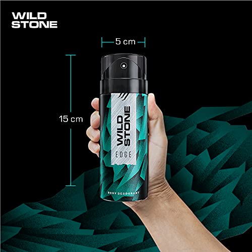 Wild Stone Edge Deodorants Body Spray for Men, Pack of 2 (150ml each) - Image 5