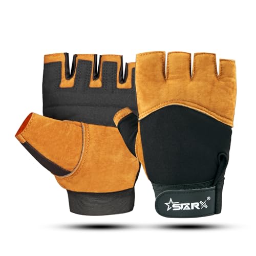 STAR X Punch Gym Gloves Brown for Men and Women