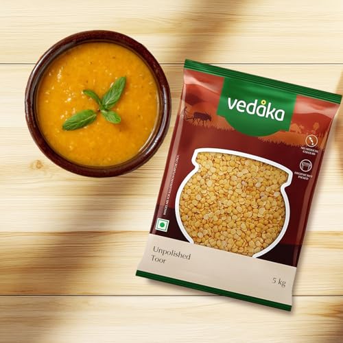 Amazon Brand - Vedaka Toor Dal (Arhar Dal) 5kg | Naturally Rich In Protein - Image 6
