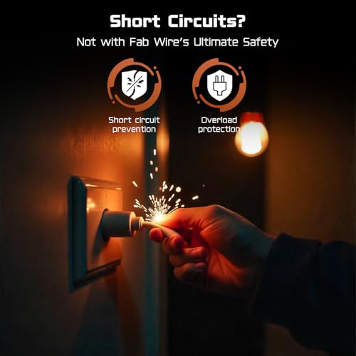 FAB P.V.C. INSULATED WIRES & CABLES | 2.5mm | 90m | FR PVC Insulated CCA Copper Wire | Single Core Multi-Strand House Wiring Cable | Gauge (10 No.) | Black - Image 4